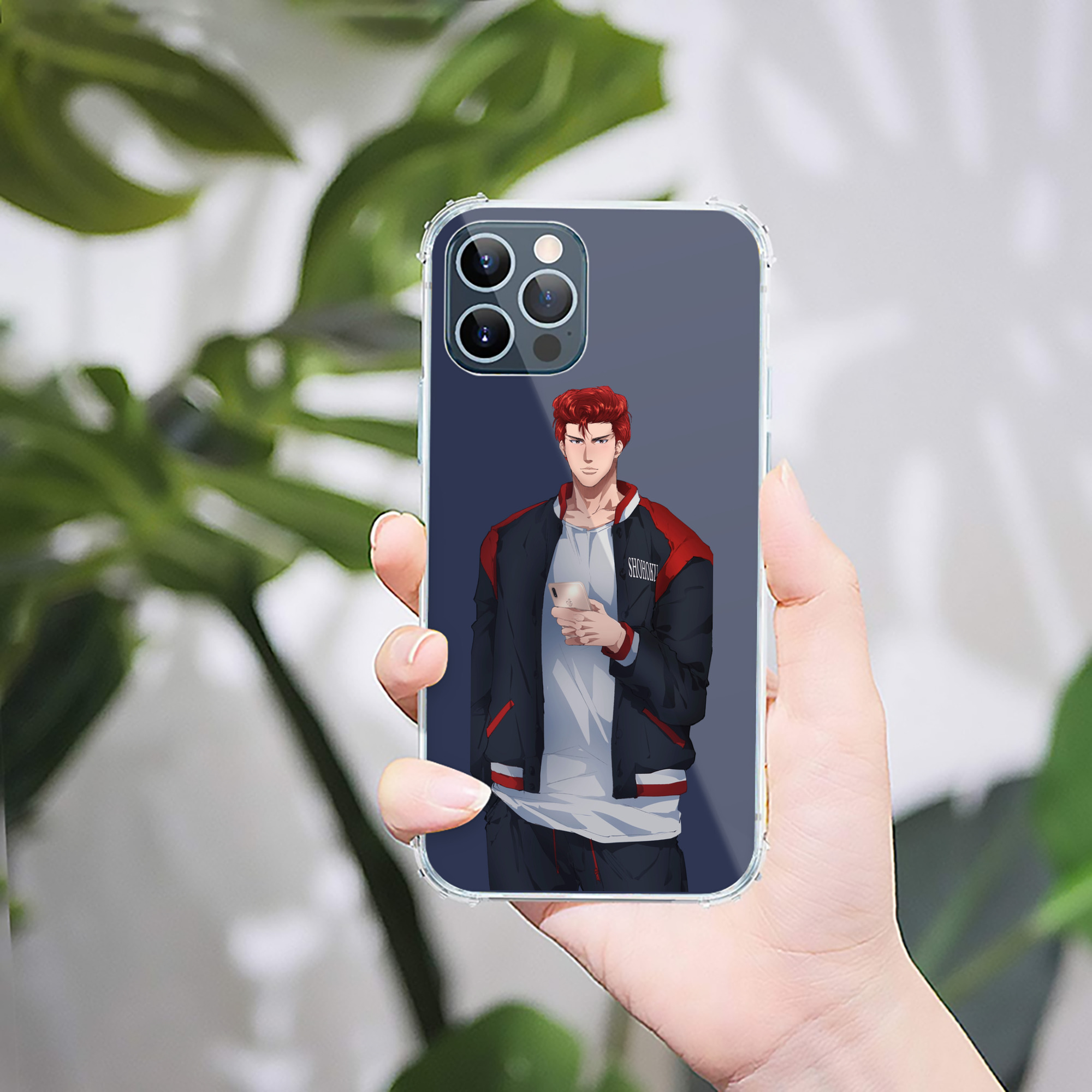 （画像用） SLAM DUNK／スラムダンク 【iPhone 12シリーズ対応】透明スマホケース（クリアソフトケース）